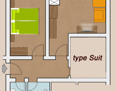 Topaz SUITE room plan